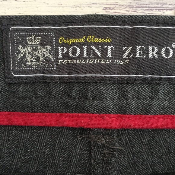 Men’s dark gray point zero jeans - Picture 4 of 10